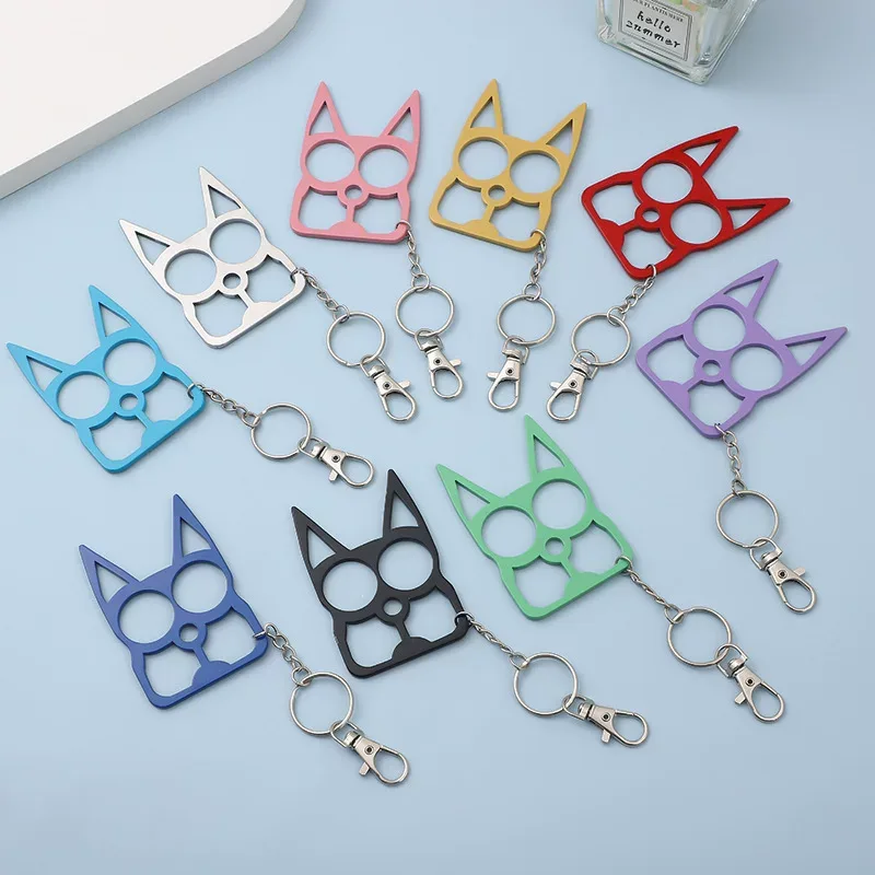 Stainless Steel Girl Protection Defense Kitty Knuckle